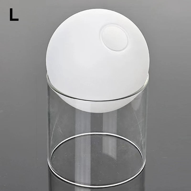 Mini Round Glass Flower Vase – A Delightful Touch of Nature for Your Space Ursmart Store