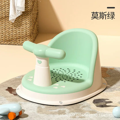 Children's Shower Seat Portable Shower Stand for Newborns and Young Children Children's Growth Accessories Stone's Store