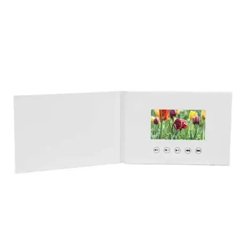 Video Book Card 4GB Lcd Invitation Gift Music Greeting Card Upload
