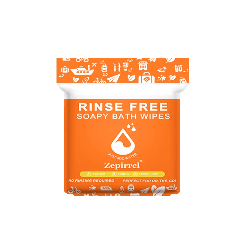 FreshEase™ Rinse-Free Bath Wipes 🚿✨