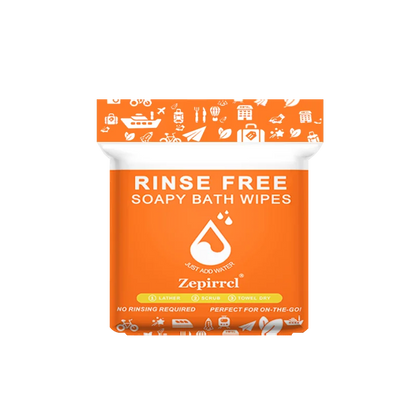 FreshEase™ Rinse-Free Bath Wipes 🚿✨