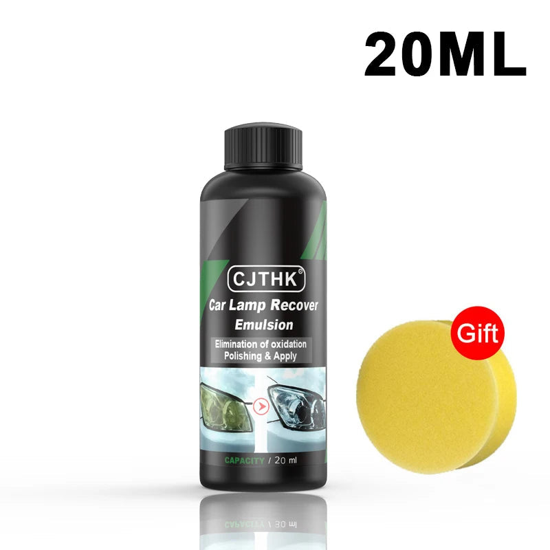Car Headlight Restoration Polishing Kits Headlamp Scratch Remover Repair Cleaning Paste Remove Oxidation Headlight Polish Liquid Shop1104214254 Store