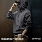 Maden Casual Polar Fleece Hooded Sweatshirt Solid Color Windproof AliExpress