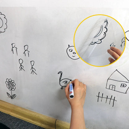 Stick & Write: The Ultimate Electrostatic Whiteboard FOGZUVR Official Store