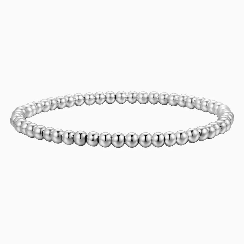 925 Solid Sterling Silver 3-4mm Round Semi Mount Blank Setting Bubble Ring for Breastmilk & Keepsake Resin Ceramic Jewelry FANGQUN Official Store