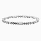 925 Solid Sterling Silver 3-4mm Round Semi Mount Blank Setting Bubble Ring for Breastmilk & Keepsake Resin Ceramic Jewelry FANGQUN Official Store
