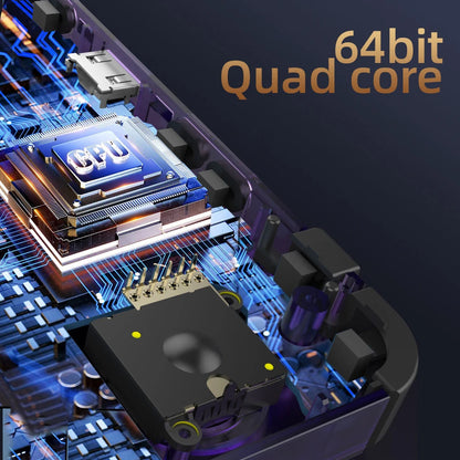 BOYHOM New R36H Retro Handheld Console Open-Source Linux System Classic Game Consoles 3.5 inch IPS Screen Portable Video Player Stone's Store