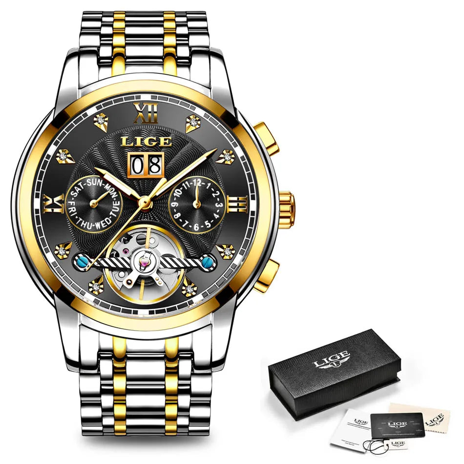 CrystalX Skeleton Men's Mechanical Watch South Bay Evans General Store