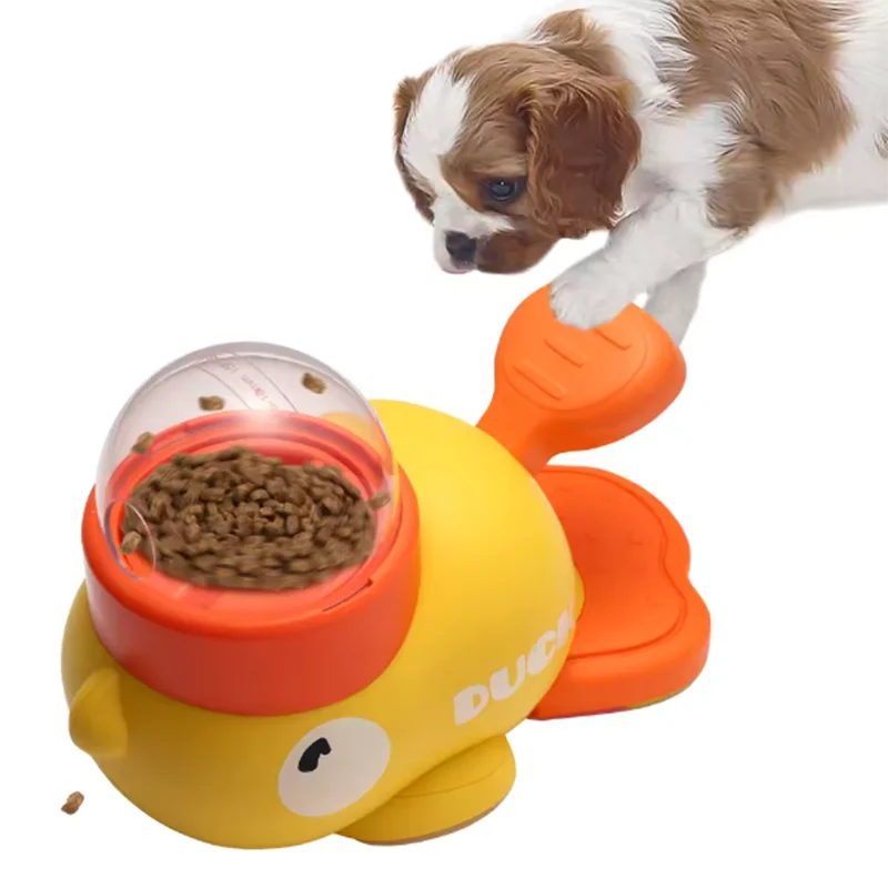 Interactive Duck Feeder – Peck & Play for Curious Pets!