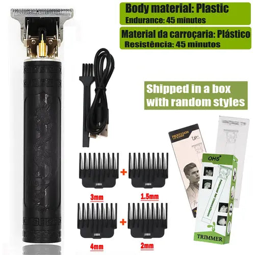 Affordable T9 Cordless Hair Clippers for Men - Compact & Quiet Grooming Tool AliExpress