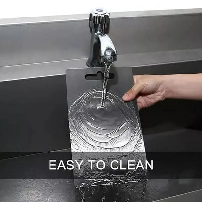 Camping Cutting Board Double-Sided Titanium Kitchen Chopping Board Kitchen Stainless Steel Cutting Board for Kitchen, Heavy Duty Yolo Waku Store