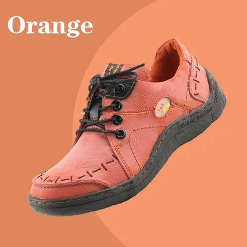 TMA EYES Women's Hand-Stitched Leather Sneakers Lightweight Flat AliExpress