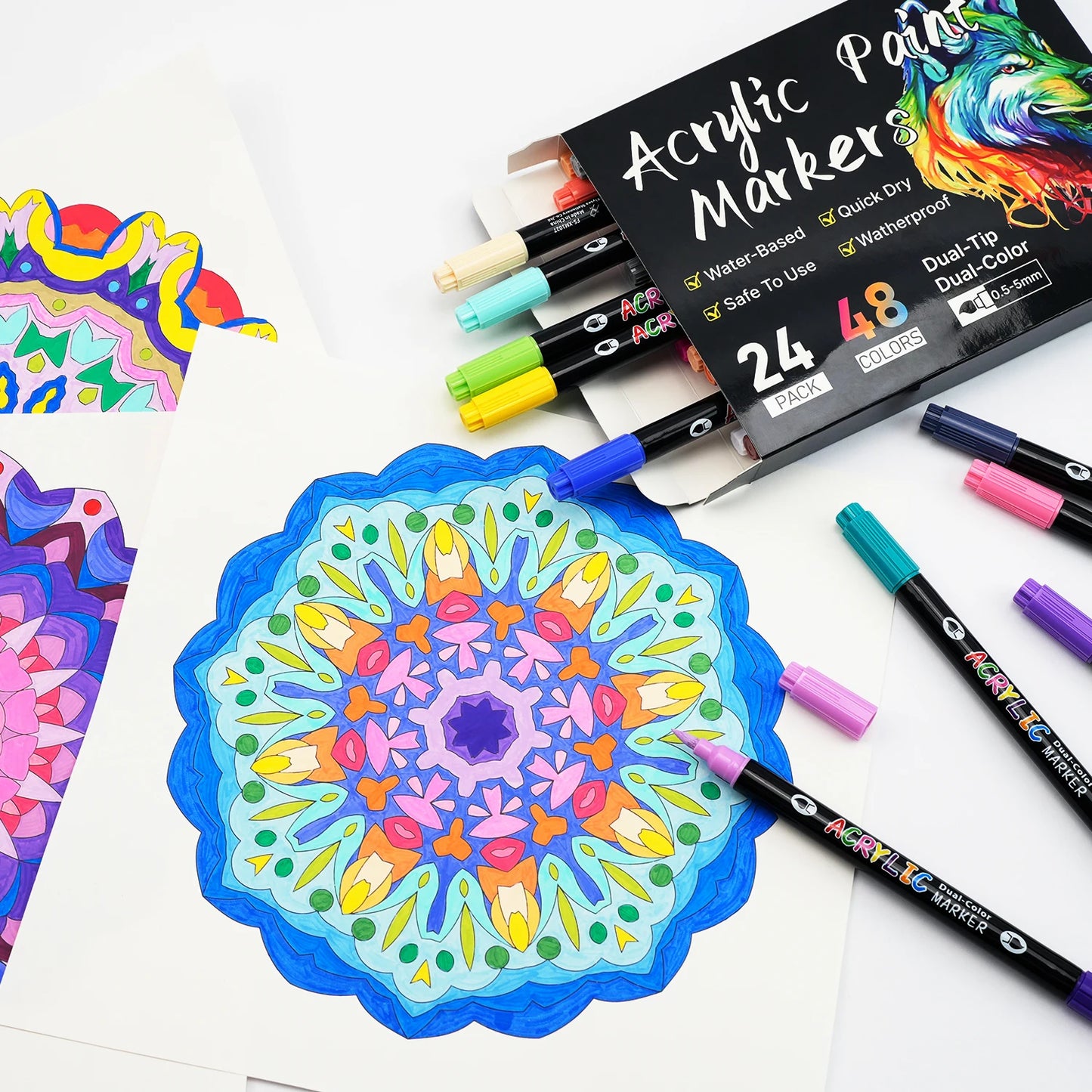 Artist’s Dream Pens – Fine & Broad Tips for Versatile Creations!