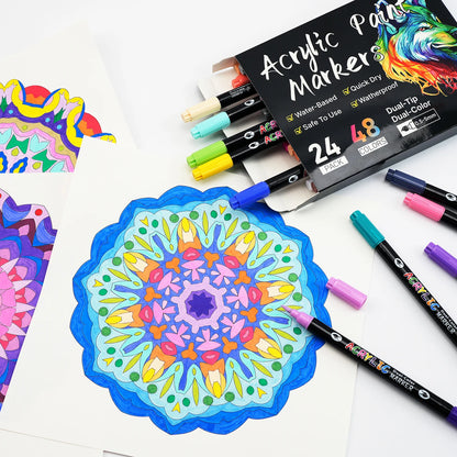 Artist’s Dream Pens – Fine & Broad Tips for Versatile Creations!