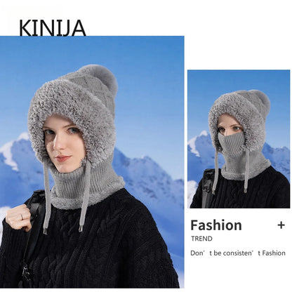 CozyChic™ 3-in-1 Winter Beanie