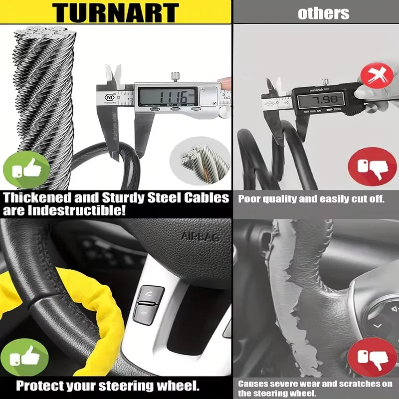 SafeGrip™ Steering Lock 🛡️ — Quick Install, Maximum Safety