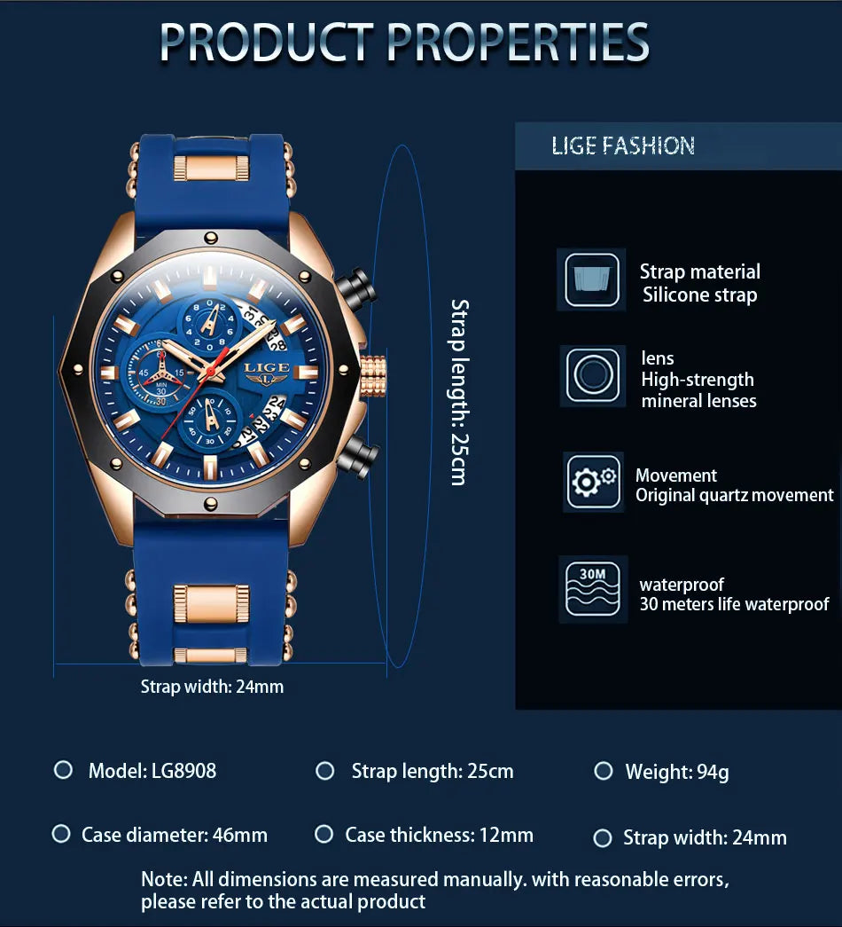 ChronoMaster Adventurer - Luxury Sport Quartz Timekeeper South Bay Evans General Store
