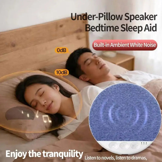 Altavoz para Almohada SleepWave™ 🌙 — Audio Nocturno Bluetooth Ultrafino
