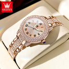 Diamond Éclat - Luxe Roman Dial Quartz Watch South Bay Evans General Store