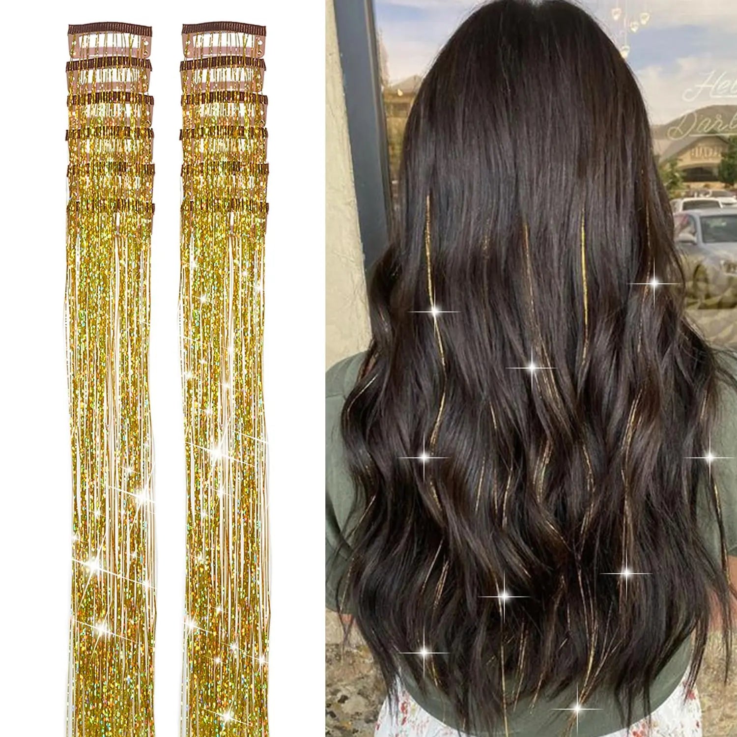 Extensiones de oropel TwinkleGlow™ 💫