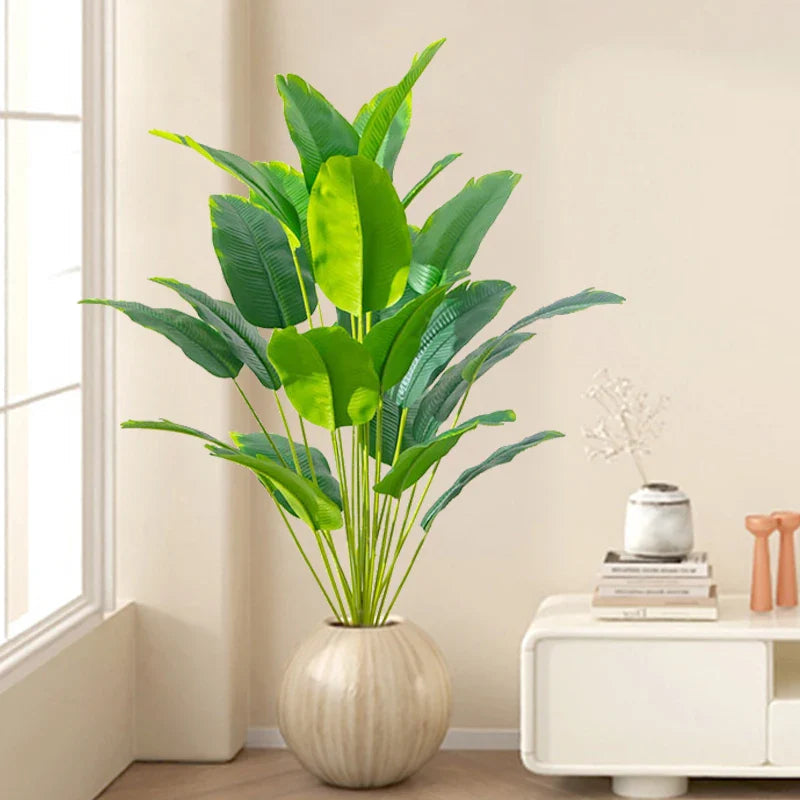 Artificial Large Tropical Palm Tree Stone's Store