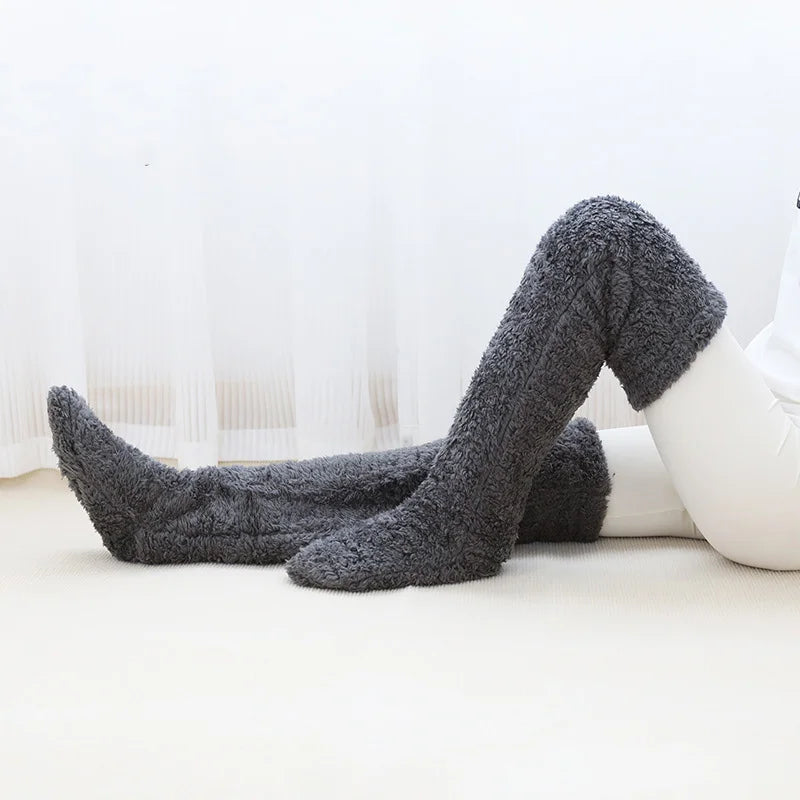 Ultra-Soft Fuzzy Long Winter Socks – Keep Your Feet Warm & Cozy All Season Colisa Blanket Store