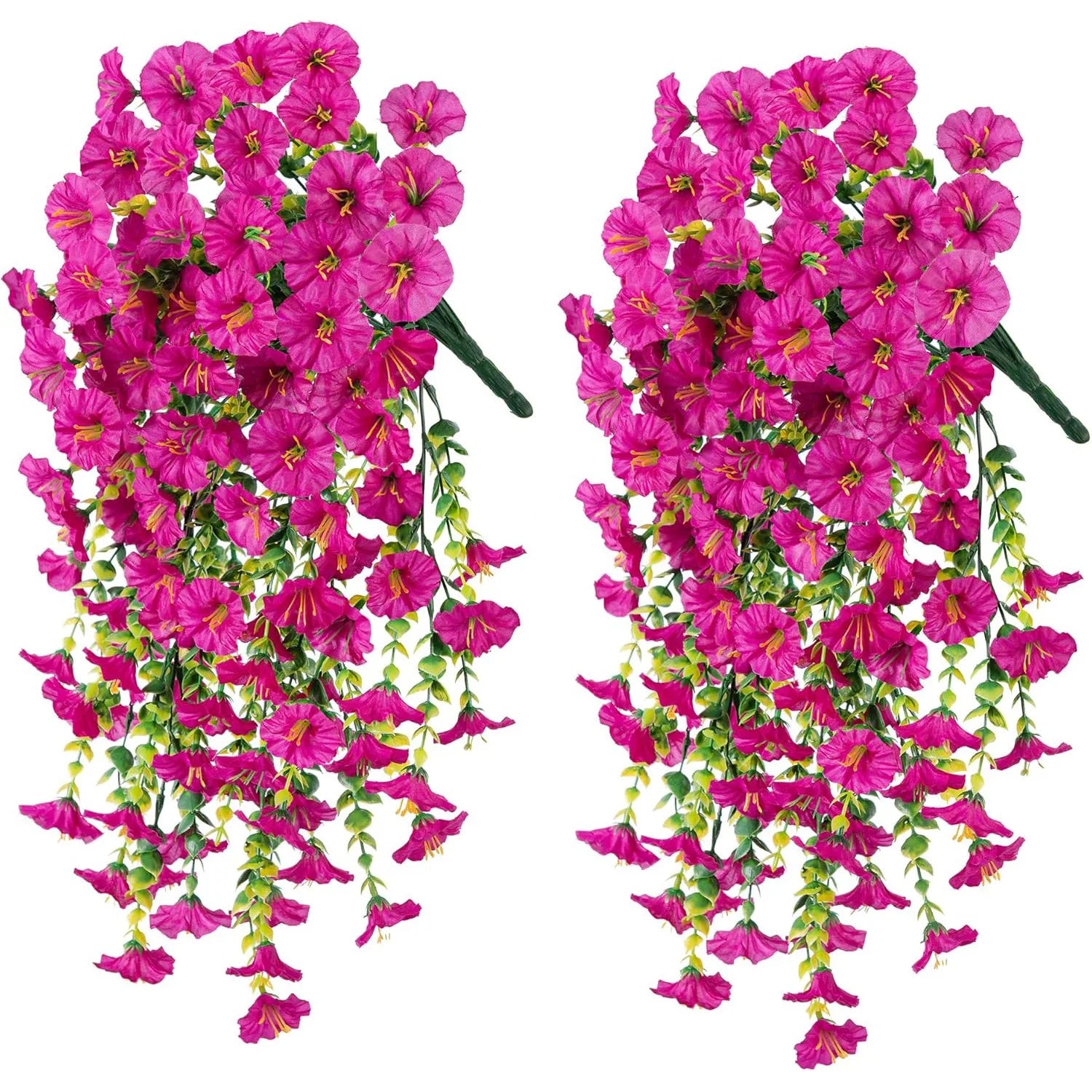 2pcs Artificial Hanging Flowers