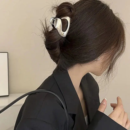 Hair clip, ART839, gold color Scarlet Chaos