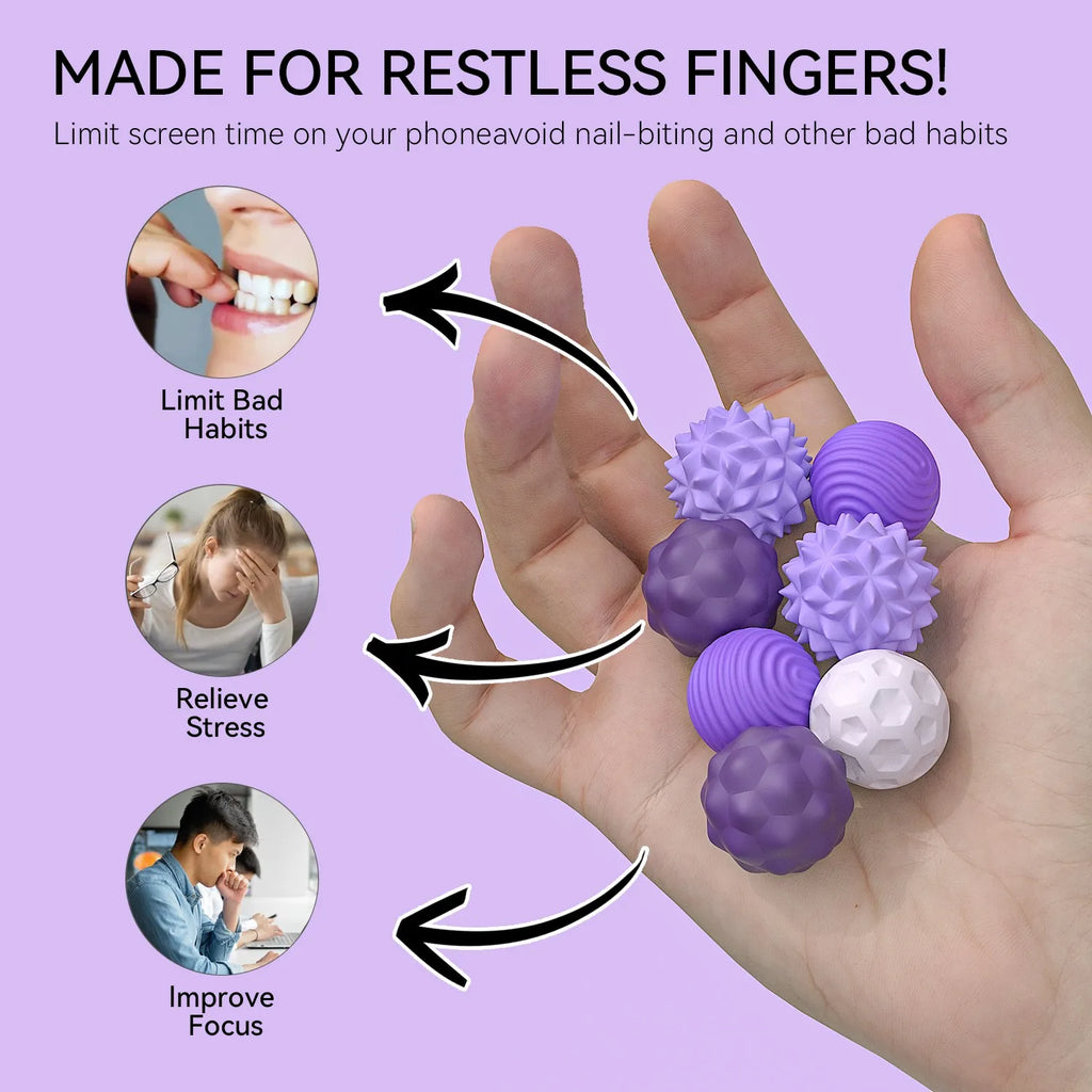 MagSnap Fidget Ball – ¡Alivio del estrés con clics satisfactorios!