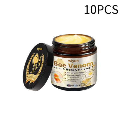 Bee Venom Cream for Joint and Muscles Soothing Leg Skin Reduce Itchiness Strengthen Barrier Moisturizing Knee Body Massage Cream