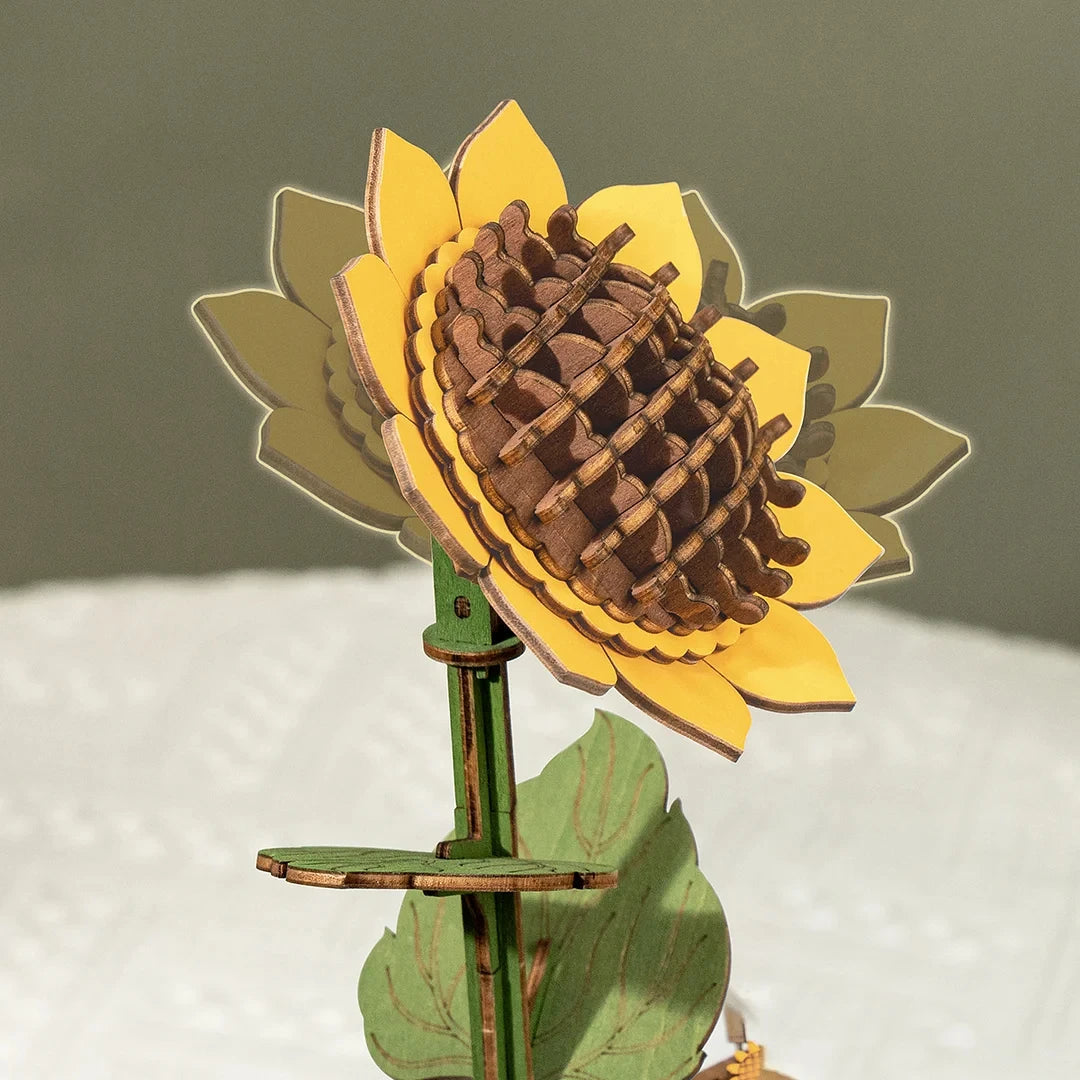 Blossom in 3D: Wooden Puzzle Bouquet Big Save Store