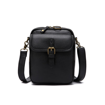 Chic Carry: Women's Leather Crossbody Bag