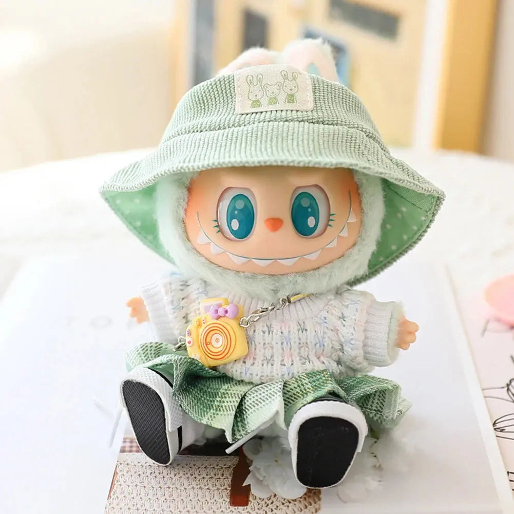 Labbubu Mini Doll Clothes Outfit Soft Knitted Sweater Suit Toy Gifts All Dropshipping Wholesale Store