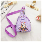 Bluey Kids Mini Crossbody Bag – Lightweight Cartoon Shoulder Bag