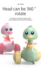 Baby Spielzeug Schaukel Ente Spielzeug Cartoon Presse Fahrzeuge gleiten Tier Trägheit zurückziehen Autos frühe Bildung Spielzeug für Kleinkinder Jungen Mädchen CONUSEA Official Store