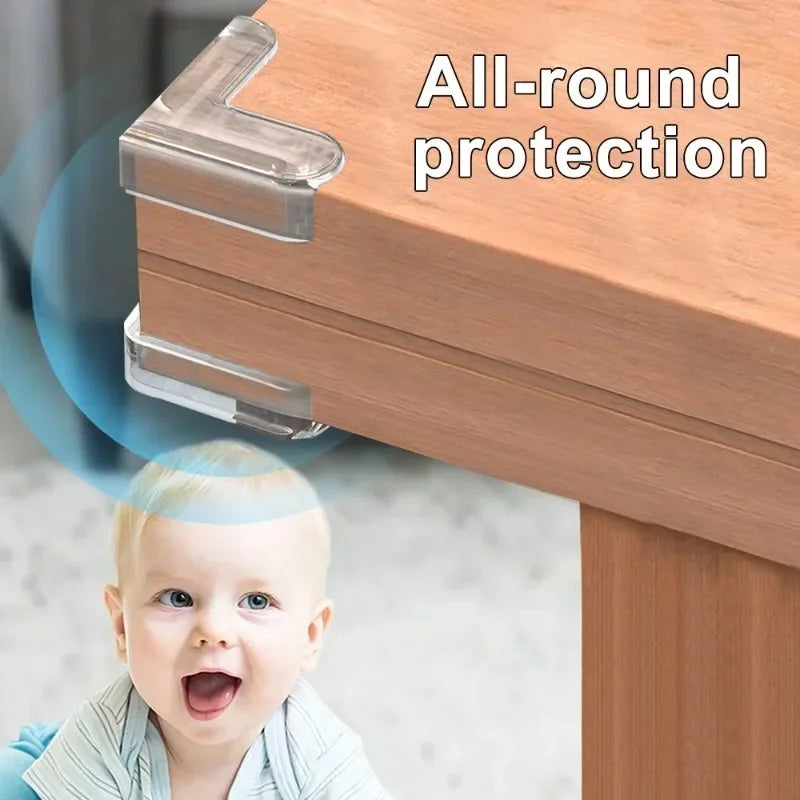 Baby Safety Silicone Table Corner Protector Transparent Edge Guards Stone's Store