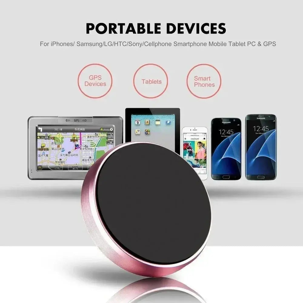 Soporte magnético universal para teléfono de coche, soporte de imán, para pegar en el coche