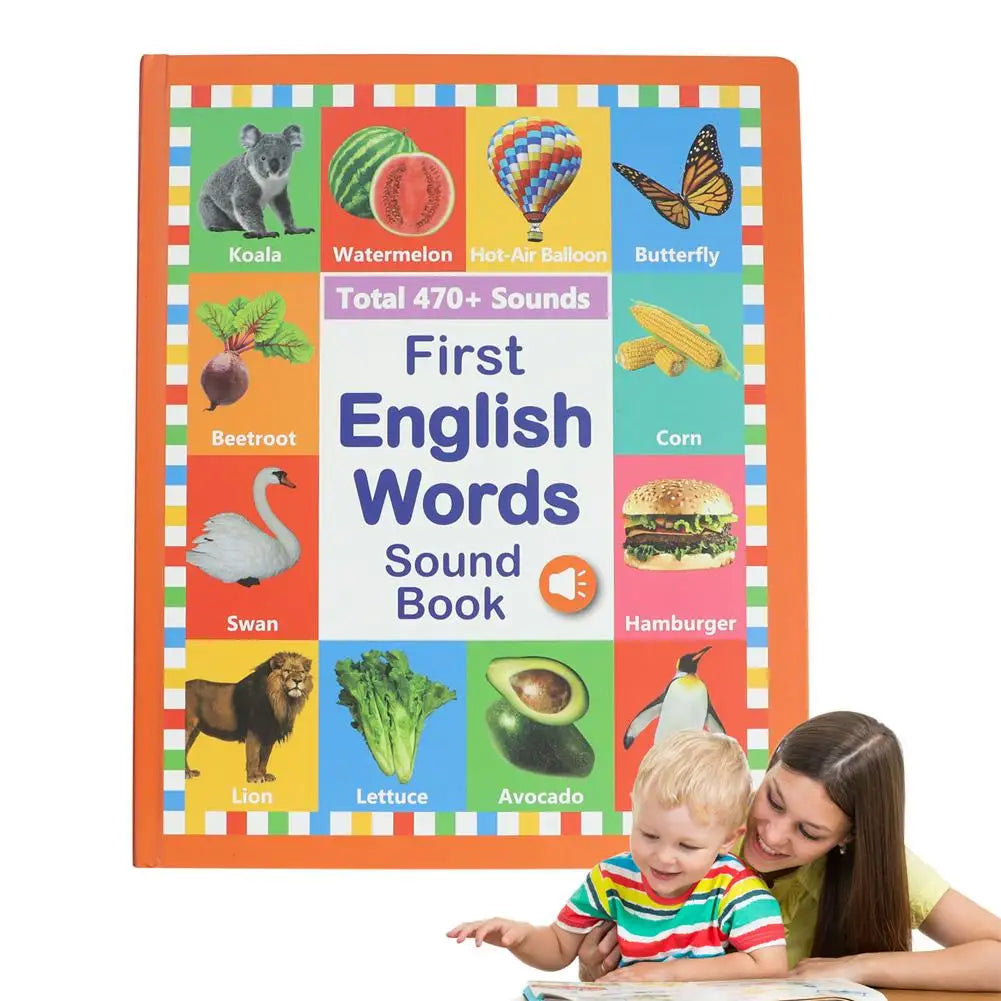 Interactive Sound Book – Learn First English Words with Fun Audio!