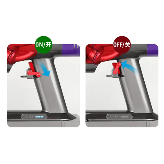 For Dyson V7 V8 V10 V11 Vacuum Cleaner Parts Trigger Lock,On/Off Power Button Control Clamp Cleaning Accessories,Free Your Hands Stone's Store
