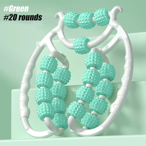 Newest 20 Wheel Annular Leg Clamp Massager Anti-cellulite Massager AliExpress