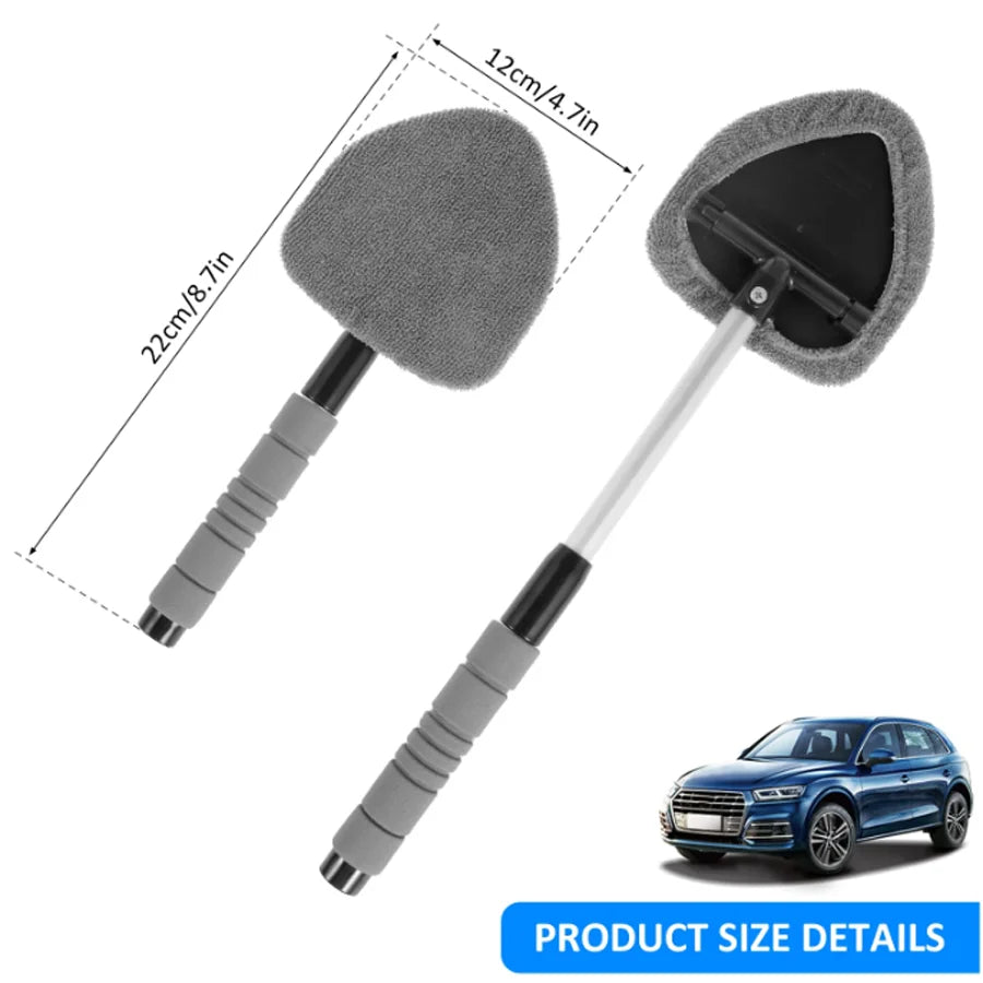 ClearReach™ Car Glass Brush 🚗✨ — Telescopic, Streak-Free Shine