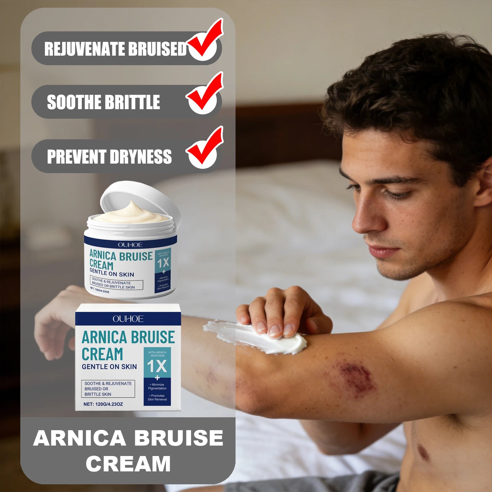BruiseEase™ Care Cream 💜✨ — Gentle Comfort for Everyday Skin