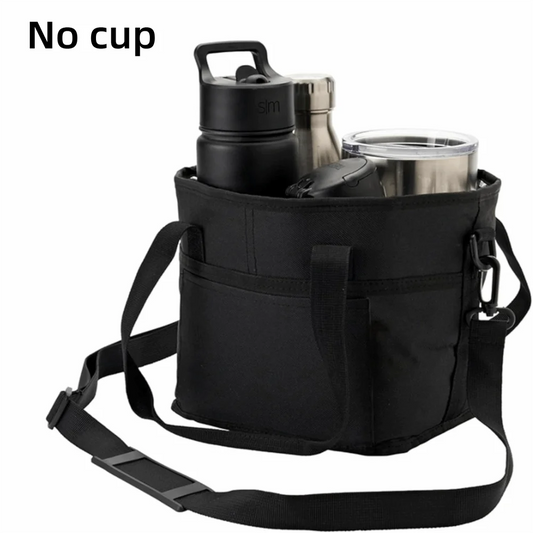 CarrySip™ Portavasos ☕ — 4 Vasos, Un Viaje Fácil
