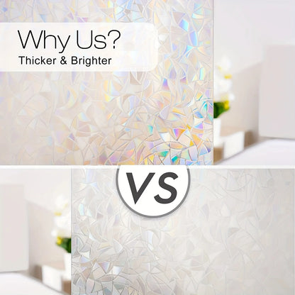GlassGlam™ Window Film 🌈 — Privacy with Stunning Colors