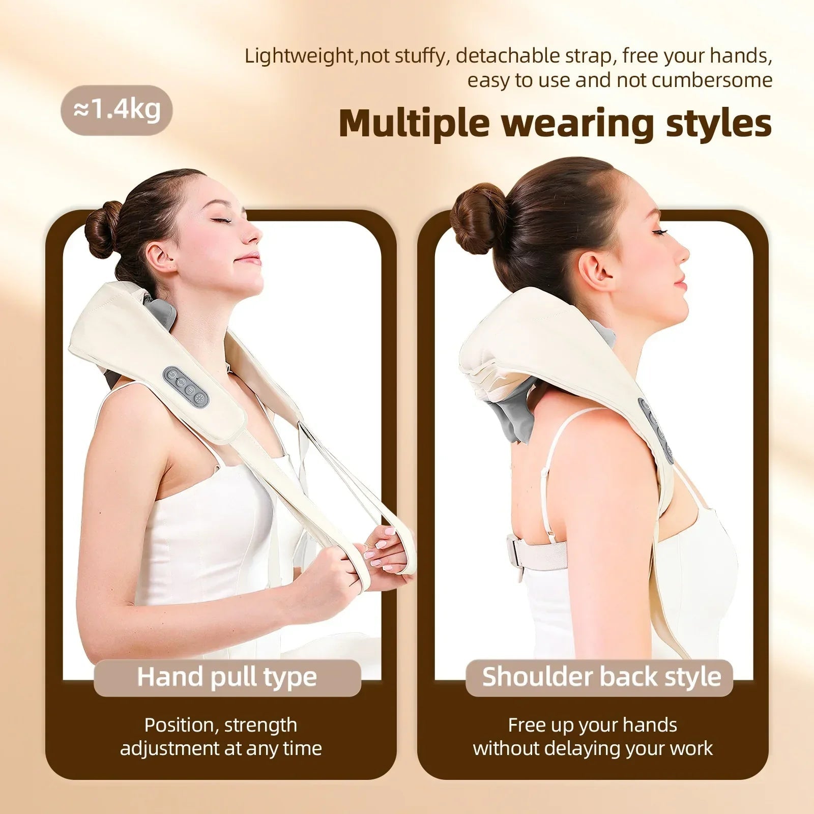 Wireless Neck And Shoulder Massager Foreverlily Korea Store