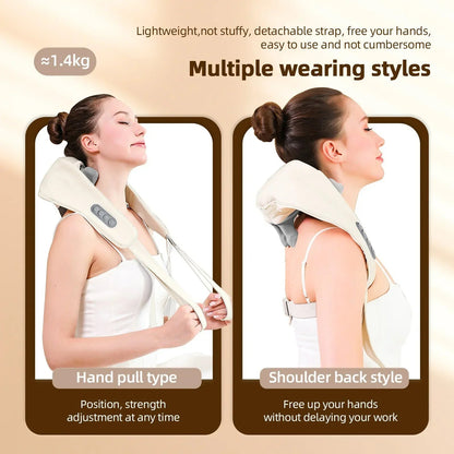 Wireless Neck And Shoulder Massager Foreverlily Korea Store