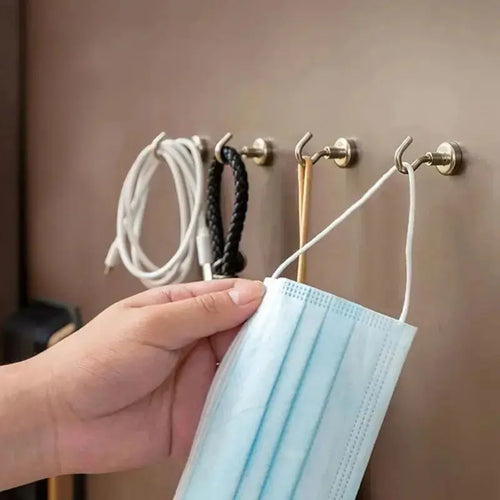 10PCS Strong Magnet Hooks Multi-Purpose Storage Hooks Home Kitchen Bar Storage Hooks Key Storage Hooks Bathroom Hangers Shop1103847530 Store