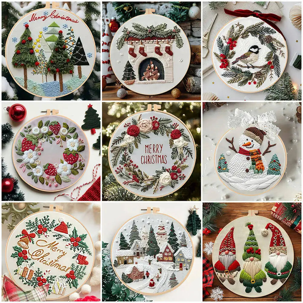 StitchJoy™ Christmas Kit – Relax & Create Holiday Magic