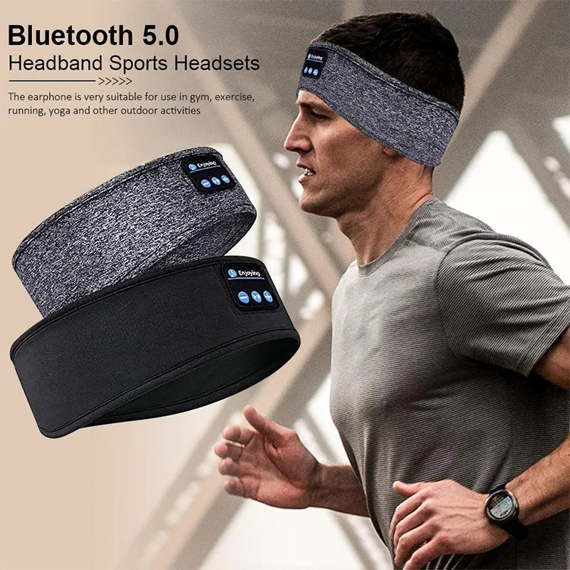 Oracluxe Eye Mask with Wireless Bluetooth Headset Headband Stone's Store
