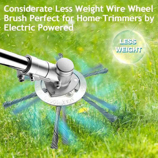 Weed Slayer: Durable Steel Trimmer Head